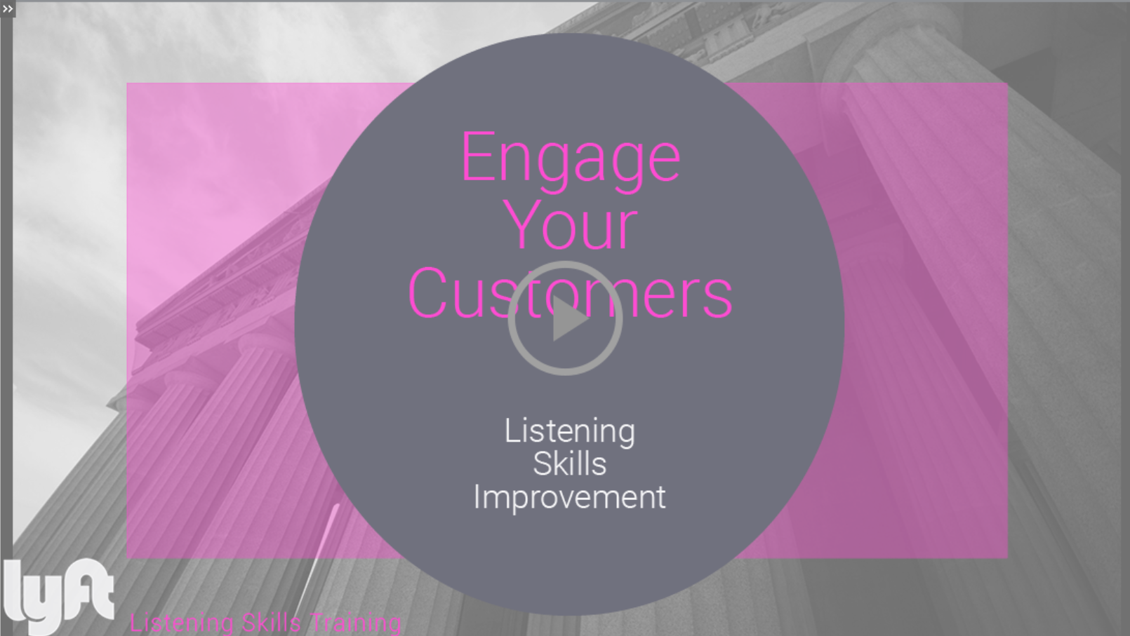 Lyft Listening Skills course cover — Engage Your Customers: Listening Skills Improvement